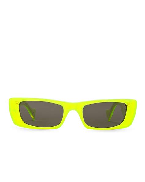 neon gucci sunglasses